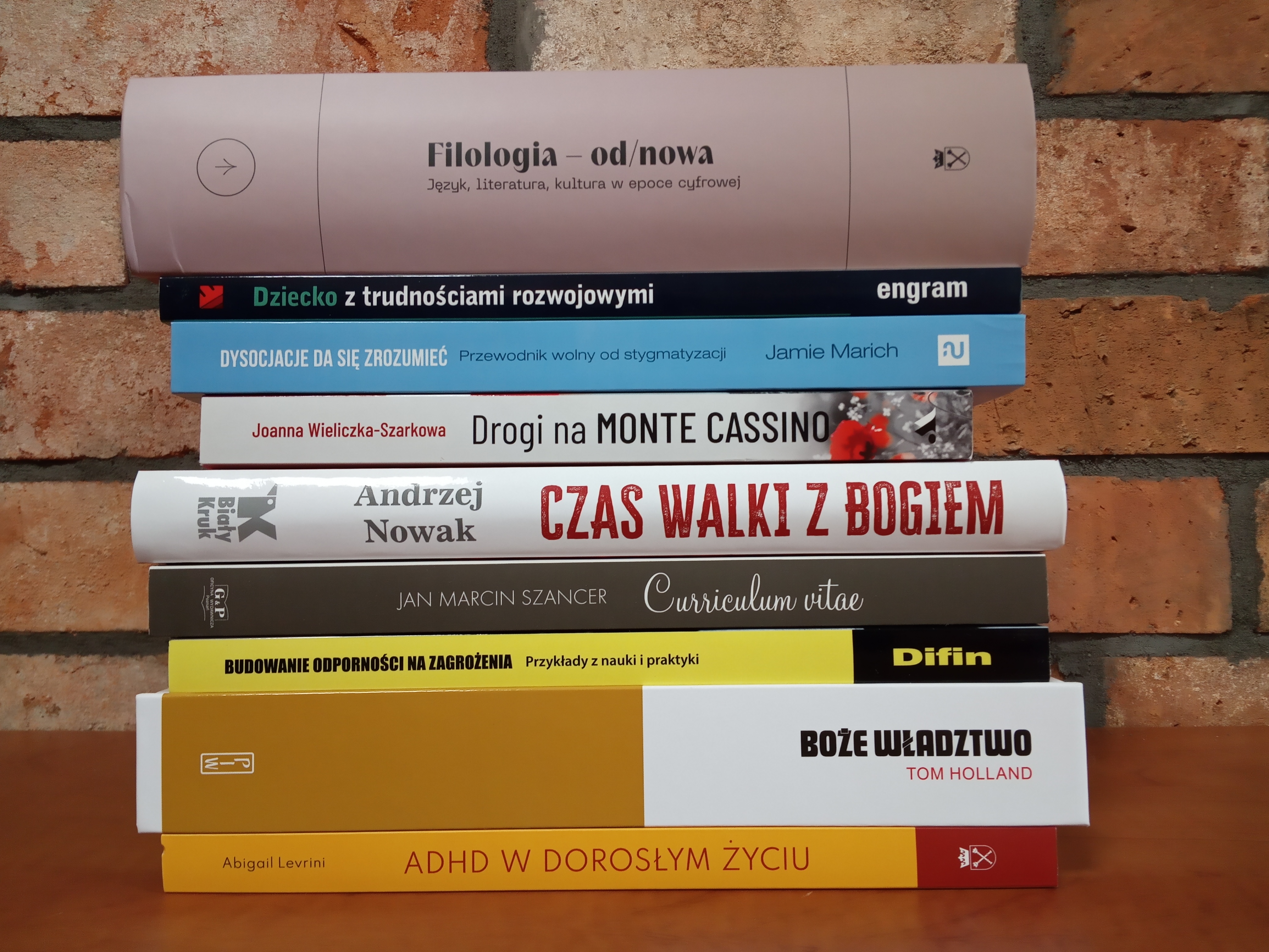 Nowości książkowe czytelni dla dorosłych.